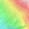 Mapa topográfico Lotissement Bel Air, altitud, relieve