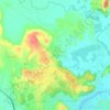 Mapa topográfico Sarılar, altitud, relieve