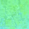 Mapa topográfico Swan Lake Travel Trailer Park, altitud, relieve