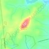 Mapa topográfico Parsons Mountain, altitud, relieve