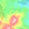 Mapa topográfico As Estibadas, altitud, relieve