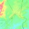 Mapa topográfico Kiburiao, altitud, relieve