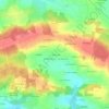 Mapa topográfico La Vieille Forêt, altitud, relieve