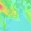 Mapa topográfico Плодовое, altitud, relieve