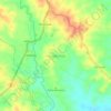 Mapa topográfico Patondon Salu, altitud, relieve