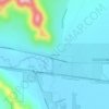 Mapa topográfico Beckwourth, altitud, relieve