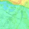 Mapa topográfico Asperden, altitud, relieve