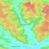 Mapa topográfico Völkershausen, altitud, relieve