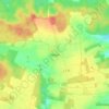 Mapa topográfico Velgen, altitud, relieve