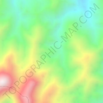 Mapa topográfico Buena Ventura, altitud, relieve