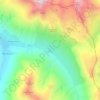 Mapa topográfico Juf, altitud, relieve