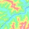 Mapa topográfico 玉鹿, altitud, relieve