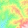 Mapa topográfico Ardıçlık, altitud, relieve