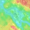 Mapa topográfico Мраморный каньон, altitud, relieve
