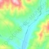 Mapa topográfico Erikdibi, altitud, relieve