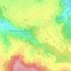 Mapa topográfico La Bergerie, altitud, relieve