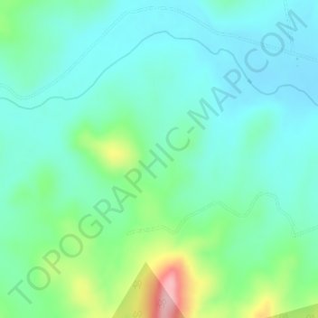 Mapa topográfico Buaraba, altitud, relieve