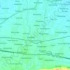 Mapa topográfico Gemuh, altitud, relieve