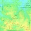 Mapa topográfico Hedgemoor, altitud, relieve