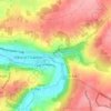 Mapa topográfico La Chapelle-Sur-Crécy, altitud, relieve