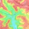 Mapa topográfico Fingest, altitud, relieve
