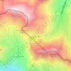 Mapa topográfico Col du Gd-St-Bernard, altitud, relieve
