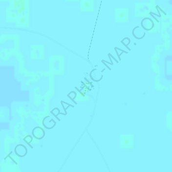 Mapa topográfico Barkly Downs, altitud, relieve