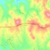 Mapa topográfico Laurel Fork, altitud, relieve