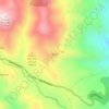 Mapa topográfico Neril, altitud, relieve