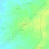 Mapa topográfico Mohatara, altitud, relieve