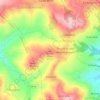 Mapa topográfico Monte Video, altitud, relieve