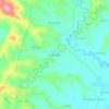 Mapa topográfico Dapdap, altitud, relieve