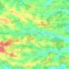 Mapa topográfico Geierseck, altitud, relieve