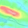 Mapa topográfico Briar Hill, altitud, relieve