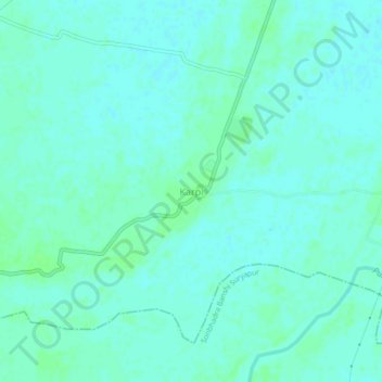 Mapa topográfico Karpi, altitud, relieve