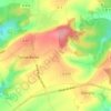 Mapa topográfico Cheuby, altitud, relieve