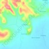 Mapa topográfico Las Ardenas, altitud, relieve
