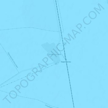 Mapa topográfico Привольный, altitud, relieve