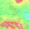 Mapa topográfico Sagaranten, altitud, relieve