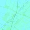 Mapa topográfico Bakung, altitud, relieve