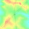 Mapa topográfico Gao, altitud, relieve