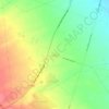 Mapa topográfico Segezia, altitud, relieve