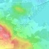 Mapa topográfico Kollm - Chołm, altitud, relieve