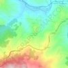 Mapa topográfico San Mango sul Calore, altitud, relieve