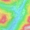 Mapa topográfico Prezzo, altitud, relieve