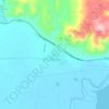 Mapa topográfico Toora, altitud, relieve