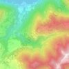 Mapa topográfico Ponna Superiore, altitud, relieve