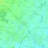 Mapa topográfico Trivignano, altitud, relieve
