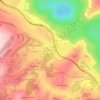 Mapa topográfico Sa, altitud, relieve