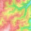 Mapa topográfico Epscheid, altitud, relieve